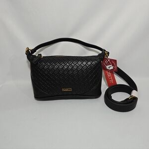 Rosetti Jolie Sling Crossbody Black Purse